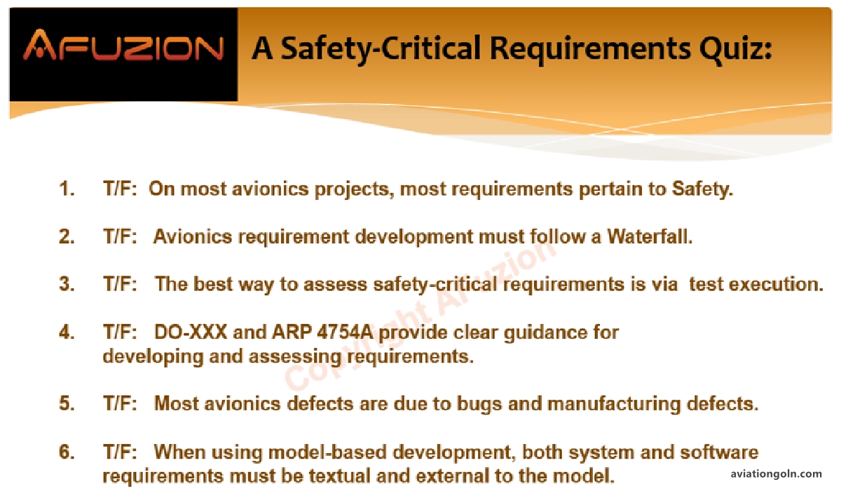 Standards in Avionics Software Development