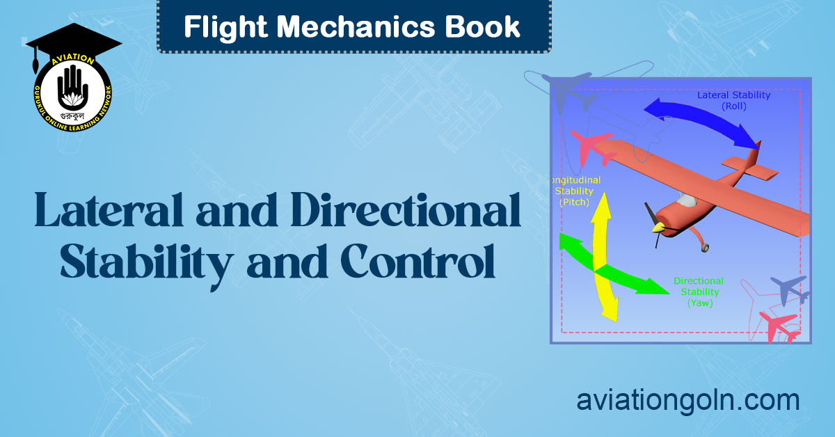 Lateral and Directional Stability and Control